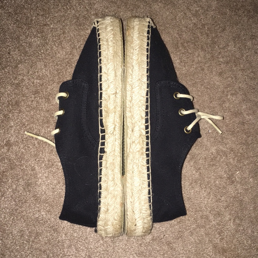 Black Soludos shoes!